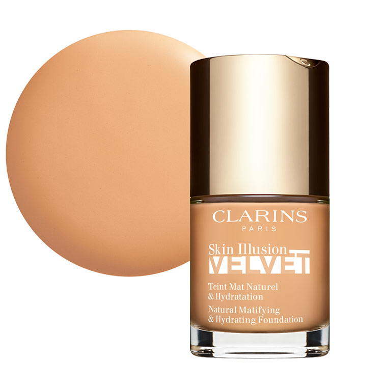 Skin Illusion Velvet, fargetone 108, produktbilde med tekstur