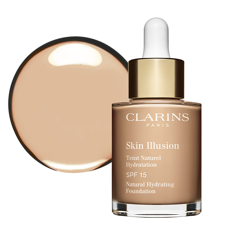 Skin Illusion, fargetone 108, produktbilde med tekstur